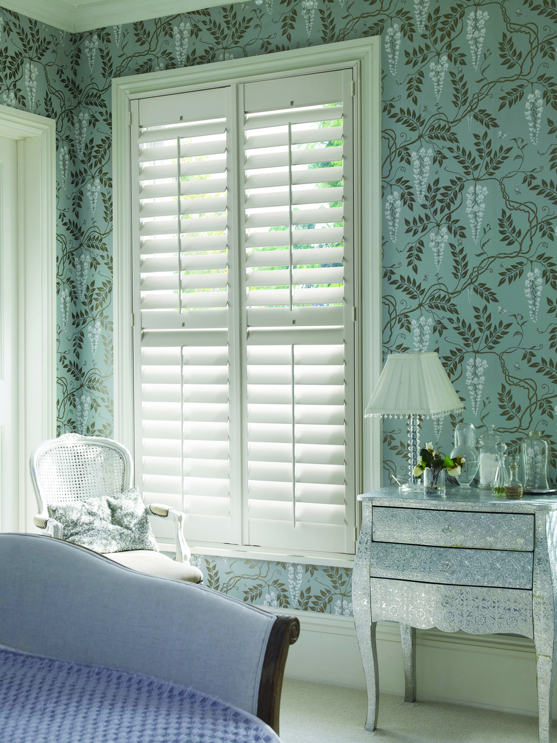 Phoenix silverleaf window shutters.